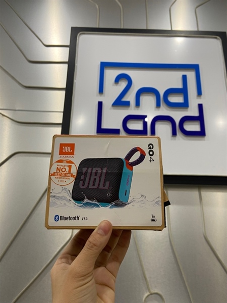Loa JBL Go 4 - Màu xanh đen - Ngoại hình: 98% - Box