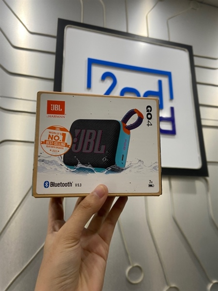 Loa JBL Go 4 - Màu xanh dương - Ngoại hình: 98% - FullBox 3