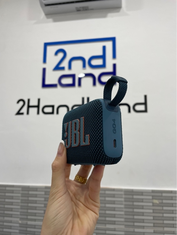 Loa JBL Go 4 - Màu xanh - Ngoại hình: 98% - Box