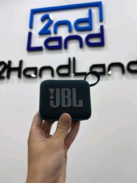Loa JBL Go 4 - Màu xanh - Ngoại hình 99% - Body