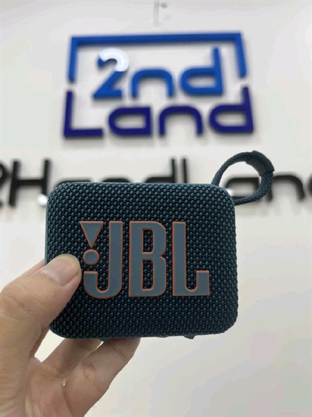Loa JBL Go 4 - Màu xanh - Ngoại hình: 99% - Body - Kèm sạc