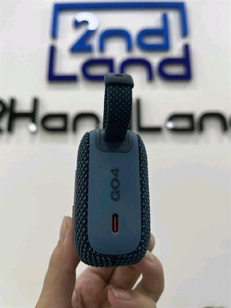 Loa JBL Go 4 - Màu xanh - Ngoại hình: 99% - Body - Kèm sạc 1