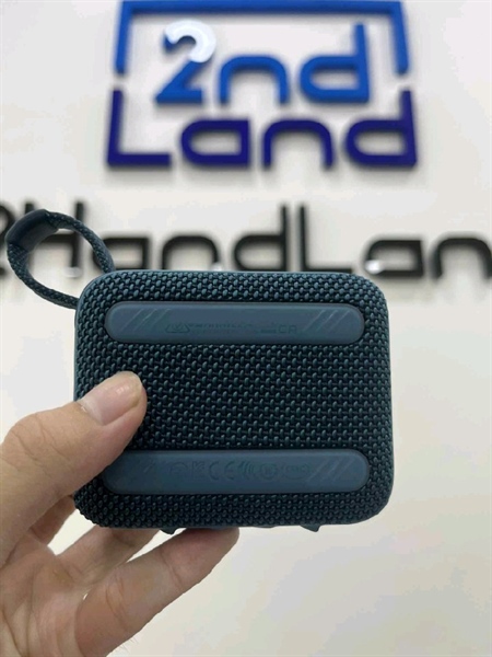 Loa JBL Go 4 - Màu xanh - Ngoại hình: 99% - Body - Kèm sạc 2