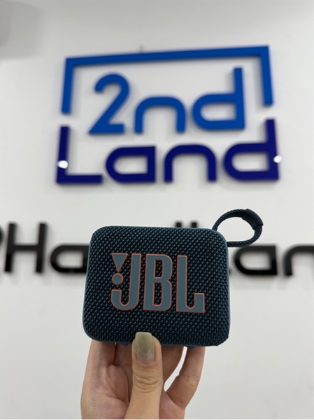 Loa JBL Go 4 - Màu xanh - Ngoại hình 99% - Kèm sạc