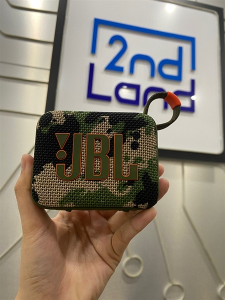 Loa JBL Go4 - Màu Camo - Ngoại hình 98% - Body