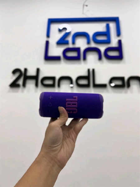Loa JBL Grip - Màu tím - Ngoại hình 98% - Body - Kèm dây sạc
