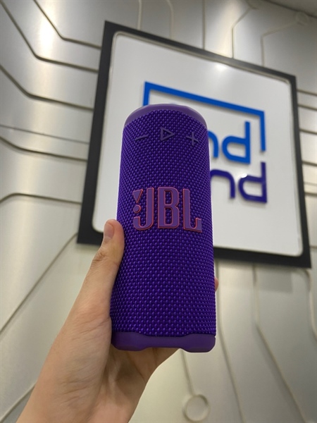 Loa JBL Grip - Màu tím - Ngoại hình: 99% - Kèm dây sạc
