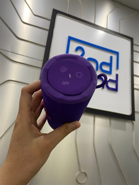 Loa JBL Grip - Màu tím - Ngoại hình: 99% - Kèm dây sạc 2