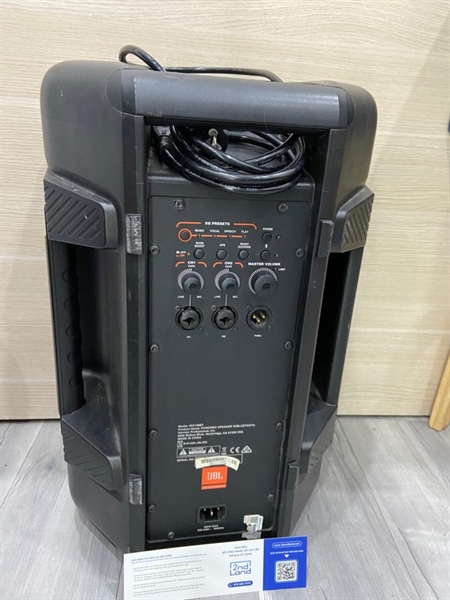 Loa JBL IRX108BT - Màu đen - Ngoại hình: 97% - Trầy cấn nhiều chỗ - Kèm nguồn 2