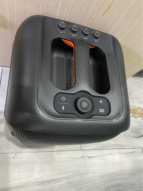 Loa JBL Partybox Encore 1 - Màu đen - Ngoại hình: 98% - Kèm Box + 2 micro