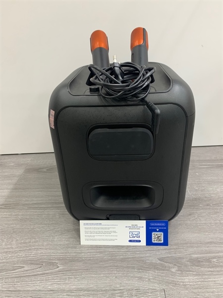Loa JBL Partybox Encore - Màu đen - Ngoại hình: 98% - Body, kèm 2 mic + remote + nguồn 2