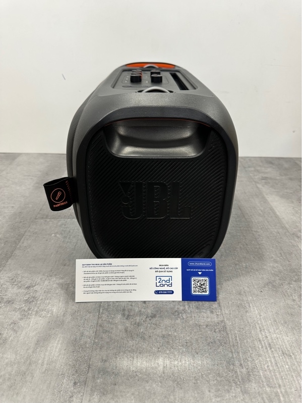 Loa JBL Partybox On The Go - 100W RMS - Màu đen - Ngoại hình 97% - Fullbox