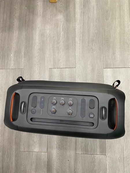 Loa JBL Partybox on the go - Màu đen - Ngoại hình 98% - Kèm nguồn , 2 mic 2
