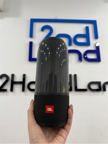 Loa JBL Pulse 3 - Màu đen - Ngoại hình 96% - Mặt nhựa trầy, mất nhiều điểm cao su phần trên nứt - FullBox 1