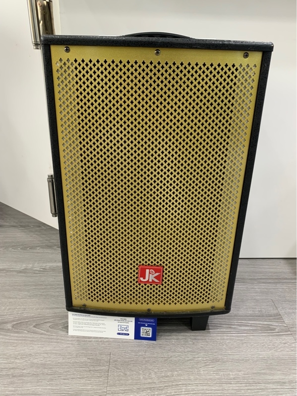 Loa Kéo Karaoke JK K12 - Màu đen - Ngoại hình: 98% - Box, kèm 2 mic