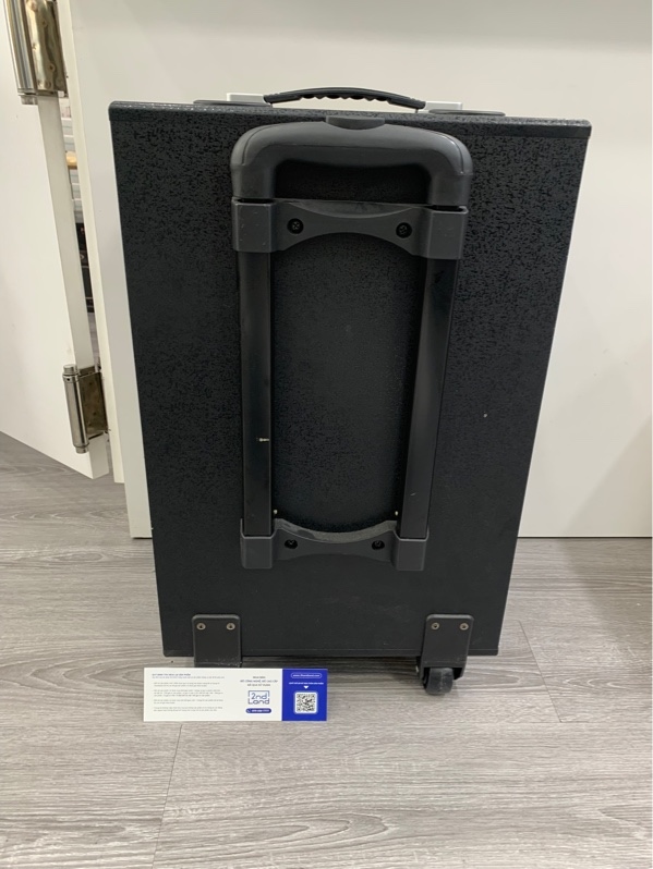 Loa Kéo Karaoke JK K12 - Màu đen - Ngoại hình: 98% - Box, kèm 2 mic