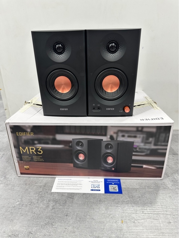 Loa kiểm âm Edifier MR3 - Tổng công suất 36W (RMS) - Màu đen - Ngoại hình 98% - Fullbox