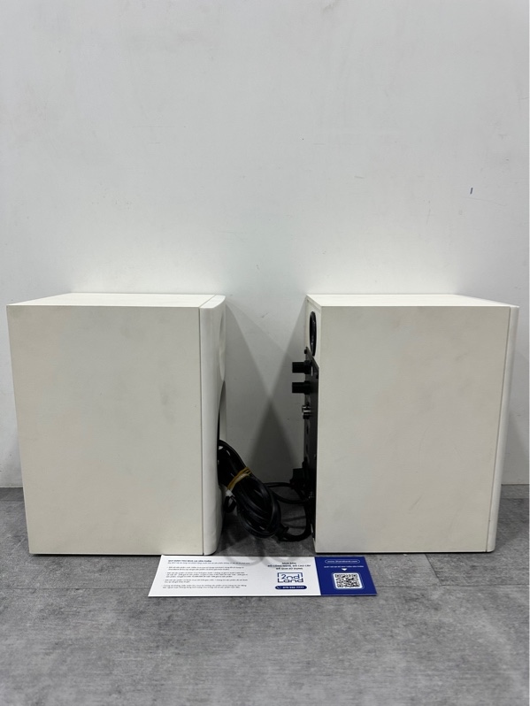 Loa Kiểm Âm EDIFIER MR4 - Tổng công suất là 42W - Màu trắng - Ngoại hình 97% - Kèm nguồn + Dây kết nối