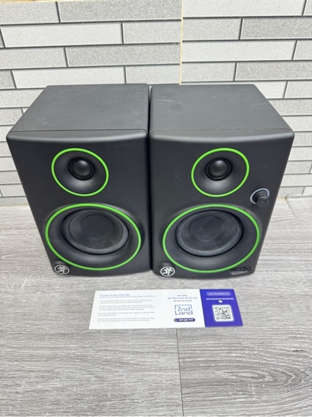 Loa Kiểm âm Mackie CR3-X - Màu đen - Ngoại hình 98% - Max loa bị tẹt nhẹ - Đủ phụ kiện