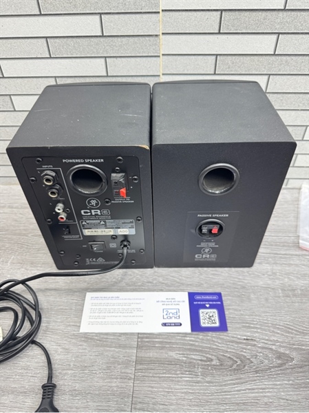 Loa Kiểm âm Mackie CR3-X - Màu đen - Ngoại hình 98% - Max loa bị tẹt nhẹ - Đủ phụ kiện 2
