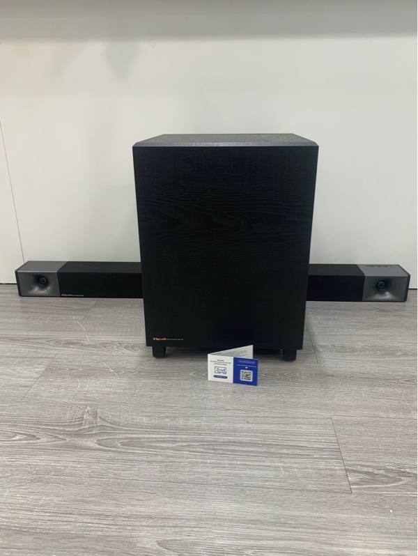 Loa Klipsch Cinema 400 - Màu đen - Ngoại hình: 98% - Kèm remote