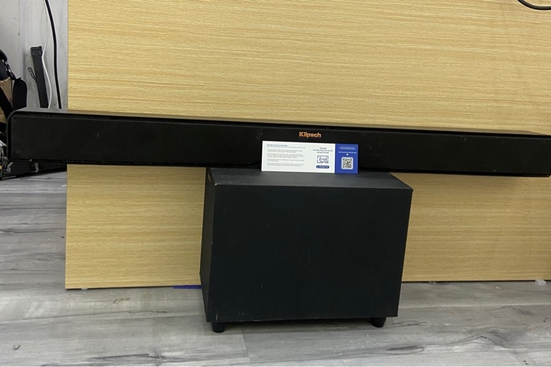 Loa Klipsch Reference R - 4B Soundbar - Màu đen - Ngoại hình: 97% - Kèm nguồn