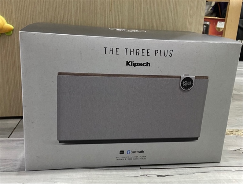 Loa Klipsch The Three Plus - Màu xám - Ngoại hình: 98% - FullBox