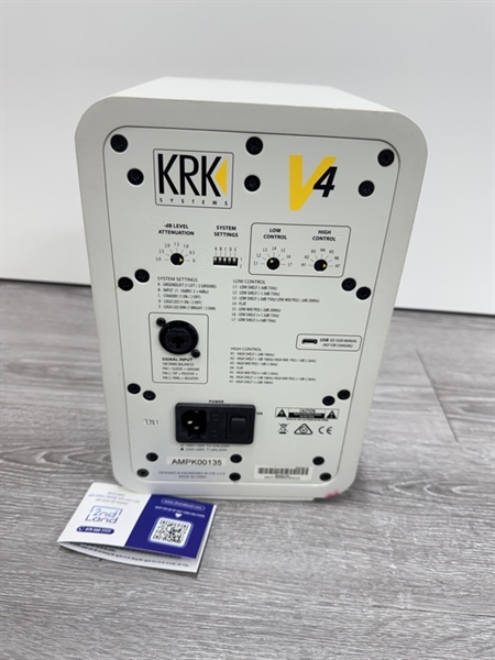 Loa KrK System V4S4 - 1 chiếc kèm 2 lưới loa - Màu bạc - Ngoại hình 98% 2