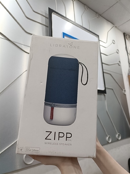 Loa Libratone Zipp Mini Wireless Speaker - Màu Trắng Xanh - Ngoại hình 99% - Fullbox