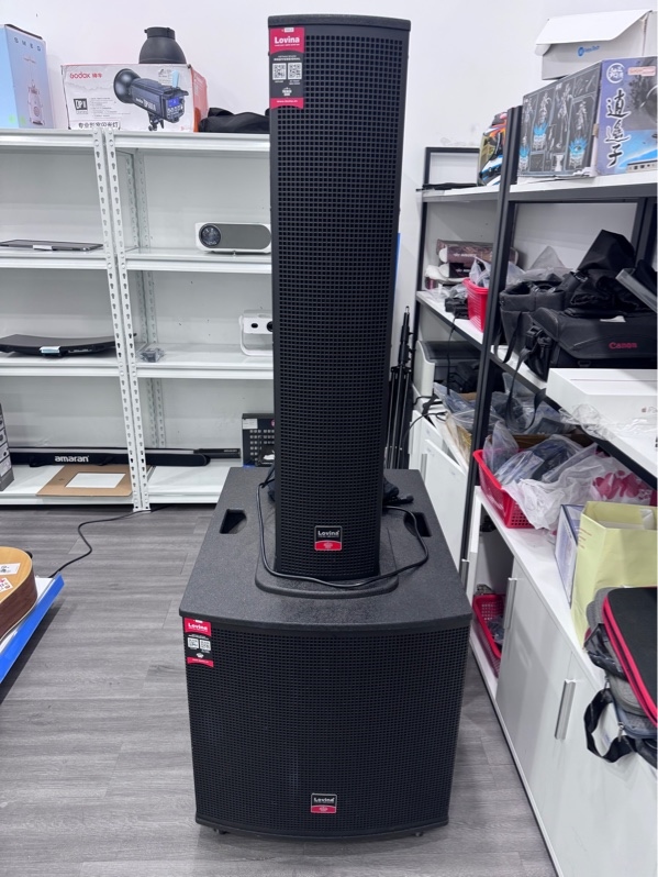 Loa Lovina KB - 118pro bass 50cm - Ngoại hình 98% - bụi nhẹ - Kèm nguồn, 2 mic - Còn bảo hành tháng 3/2027, có phiếu bảo hành