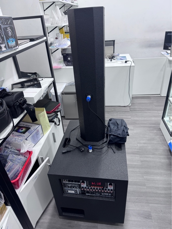 Loa Lovina KB - 118pro bass 50cm - Ngoại hình 98% - bụi nhẹ - Kèm nguồn, 2 mic - Còn bảo hành tháng 3/2027, có phiếu bảo hành