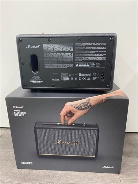 Loa Marshall Acton 3 - Màu đen - Ngoại hình 98% - Mẻ da nhẹ - FullBox 1