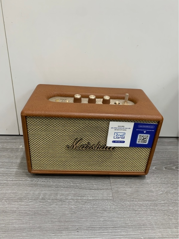 Loa Marshall acton 3 - Màu nâu - Ngoại hình: 96% - Box