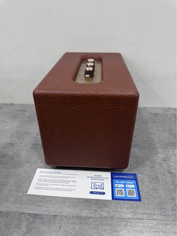 Loa Marshall Acton II - 60W - Màu nâu - Ngoại hình 97% - Kèm nguồn