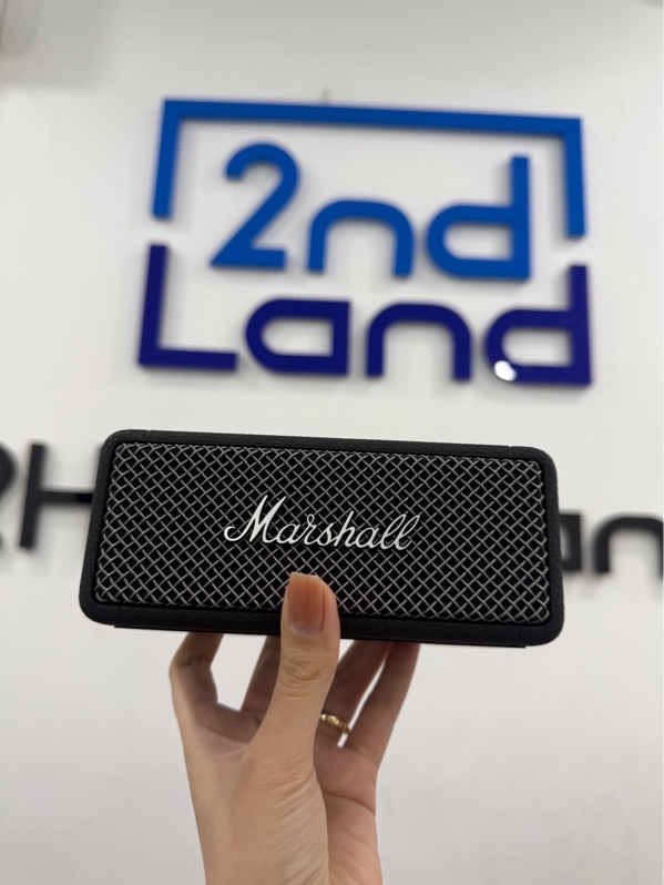 Loa Marshall Emberton 2 - Màu đen bạc - Ngoại hình 97% - FullBox - còn bảo hành CellPS đến 24/08/2026