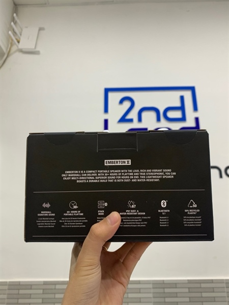 Loa Marshall Emberton 2 - Màu đen - Newseal 1