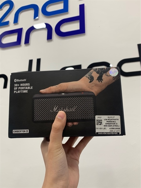 Loa Marshall Emberton 2 - Màu đen - Newseal ASH