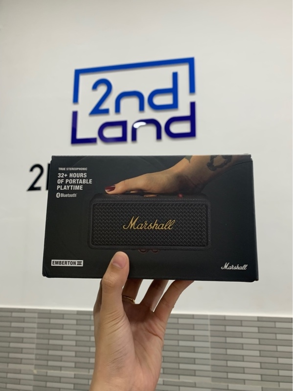 Loa Marshall Emberton 3 - Màu đen - Newseal