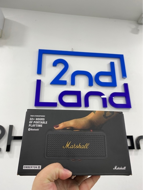 Loa Marshall Emberton 3 - Màu đen - NewSeal