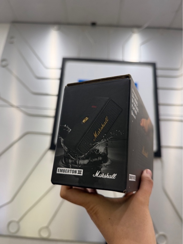 Loa Marshall Emberton 3 - Màu đen - NewSeal