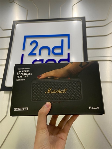 Loa Marshall Emberton III - Màu đen - Newseal