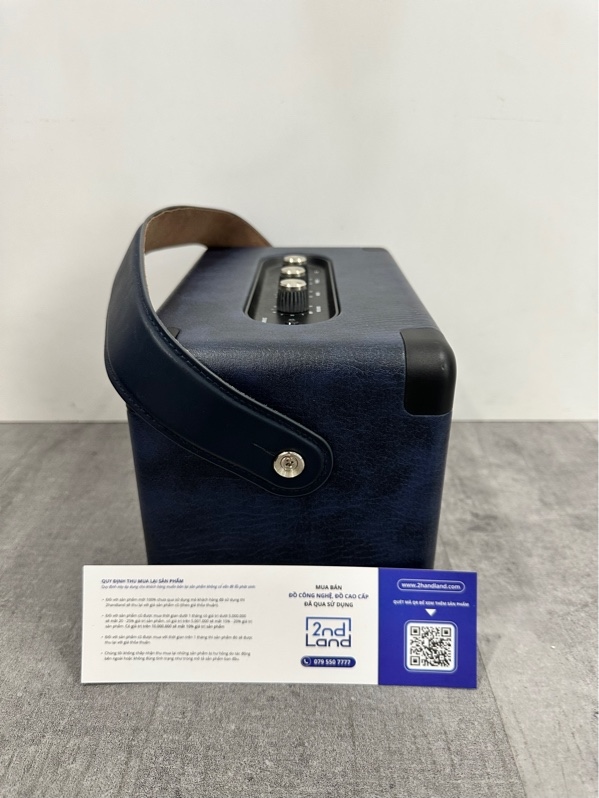 Loa Marshall Kilburn II - Hàng EU xách tay - Màu xanh dương - Ngoại hình 97% - Kèm sạc