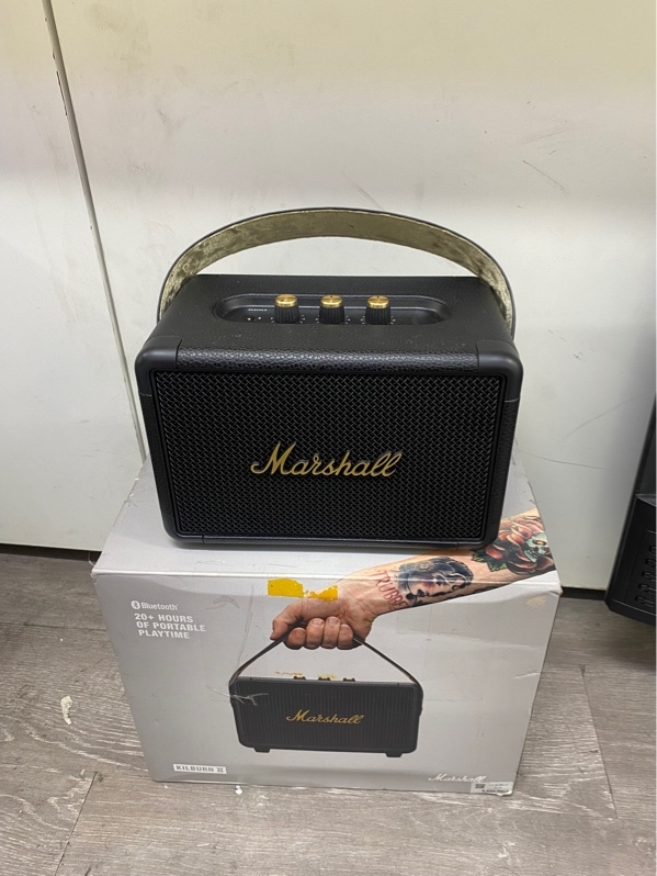 Loa Marshall Kilburn II - Màu đen - Ngoại hình 98% - Fullbox