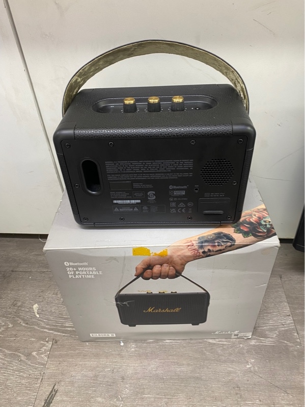 Loa Marshall Kilburn II - Màu đen - Ngoại hình 98% - Fullbox