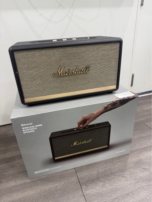 Loa Marshall Stanmore 2 - hàng EU - Màu đen - Ngoại hình 98% - Kèm box