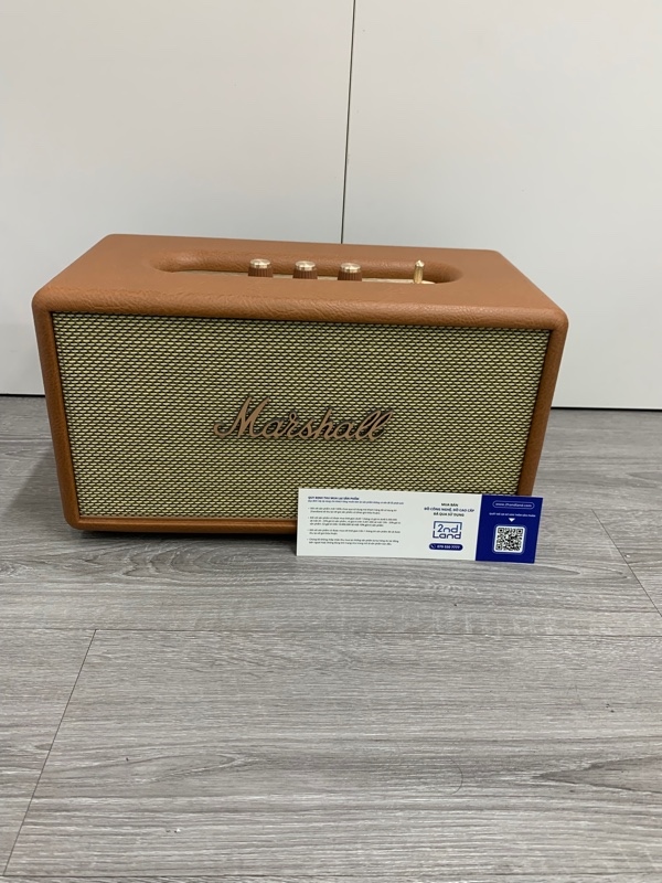 Loa Marshall Stanmore 3 - Màu nâu - Ngoại hình: 98% - Kèm nguồn