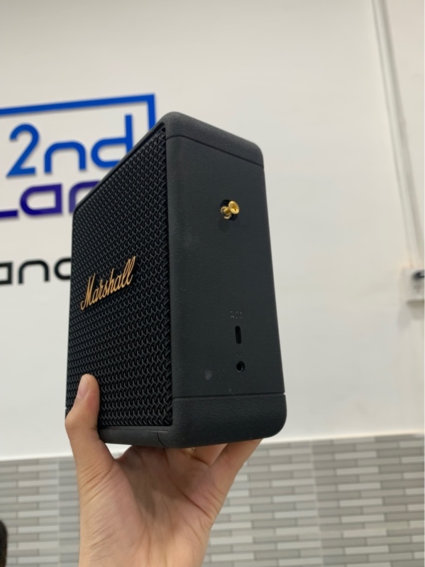 Loa Marshall stockwell 2 EU - Màu đen - Ngoại hình: 98% - Fullbox - SP KHÔNG BẢO HÀNH -Lỗi nguồn