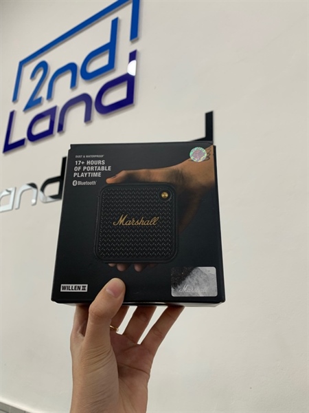 Loa Marshall Willen 2 - Màu đen - Ngoại hình: 98% - Box 3