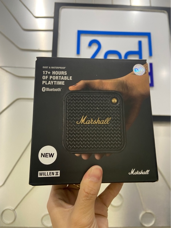 Loa Marshall Willen 2 - Màu đen - Ngoại hình: 98% - FullBox