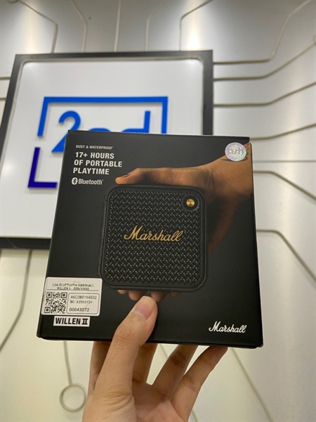 Loa Marshall Willen II - ASH - Màu đen - Newseal